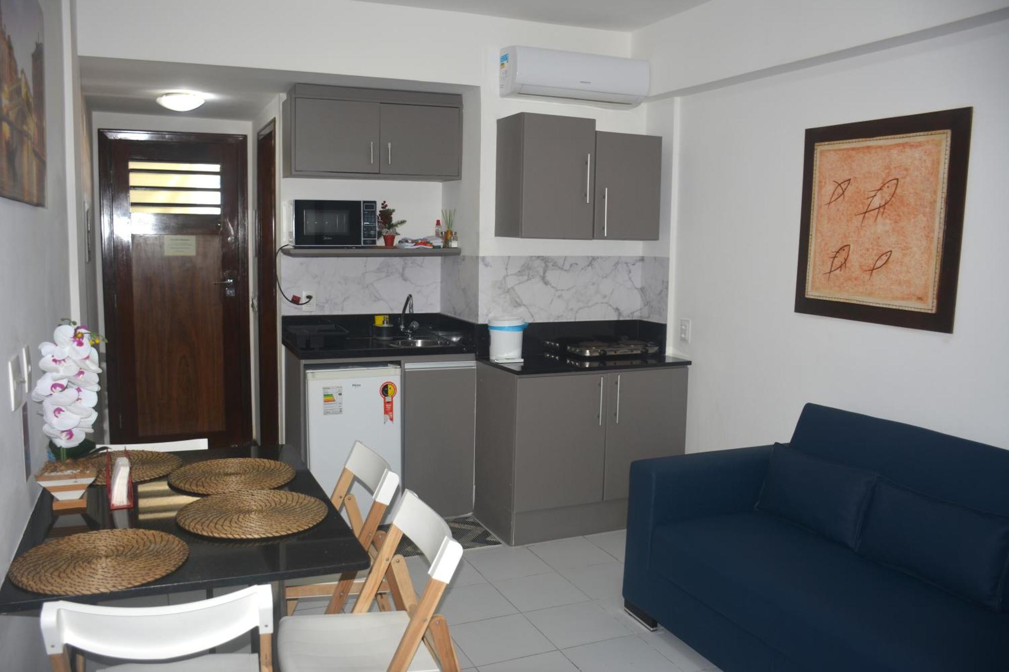 Araca Flat 308 - Lateral Vista Jardim Villa Natal Bagian luar foto